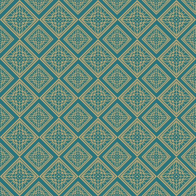 Free vector flat illustration of art deco pattern