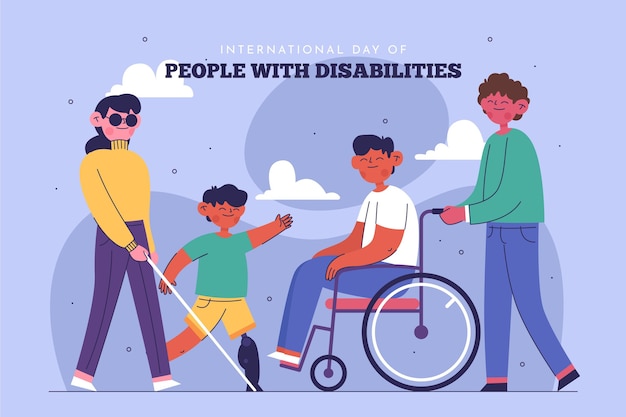 Flat international day of people with disability