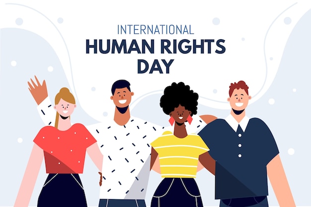 Flat international human rights day