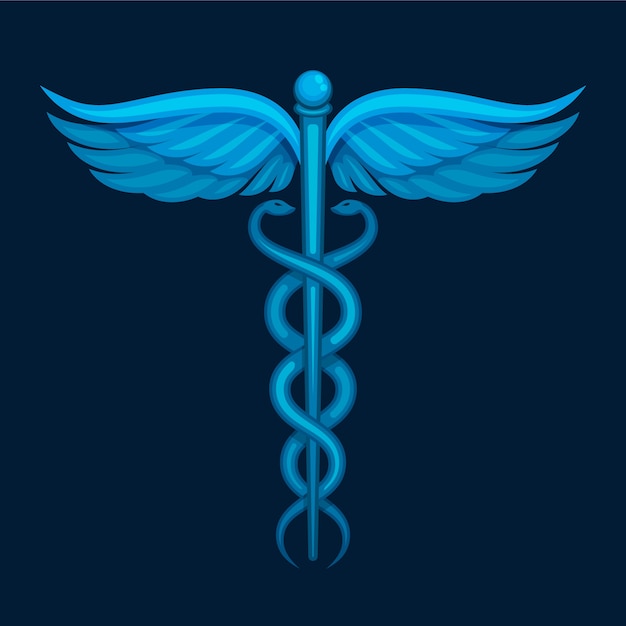 Flat medical symbol