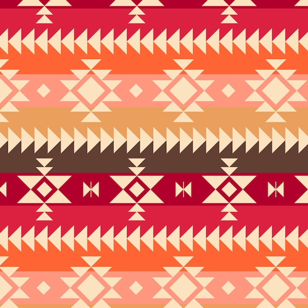 Flat native american pattern