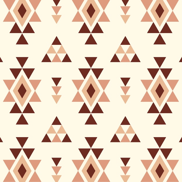 Free vector flat native american pattern