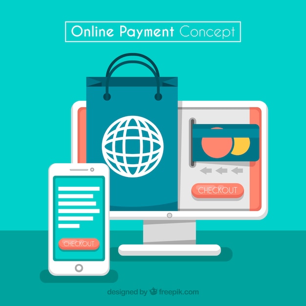 Flat objects about E-payment