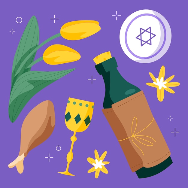 Flat passover elements collection