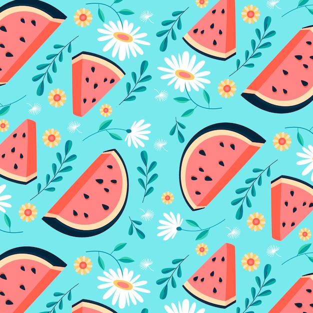 Flat pattern design for summer season