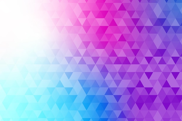 Flat polygonal background