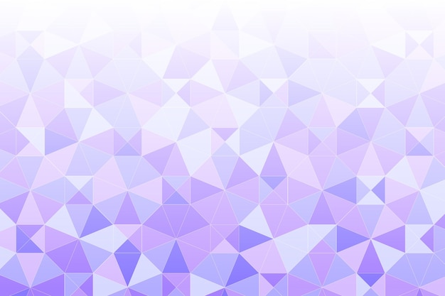 Flat polygonal background