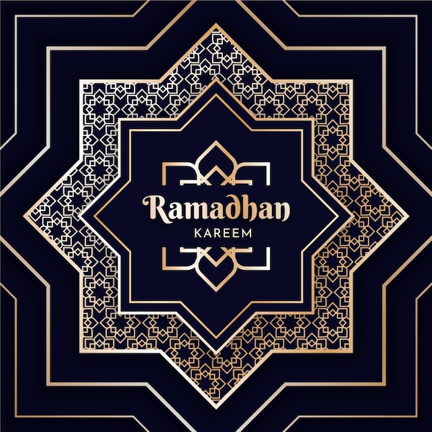 Free Vector flat ramadan illustration