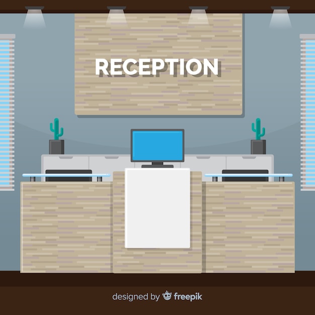 Flat reception concept