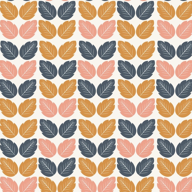 Free Vector flat scandinavian design pattern