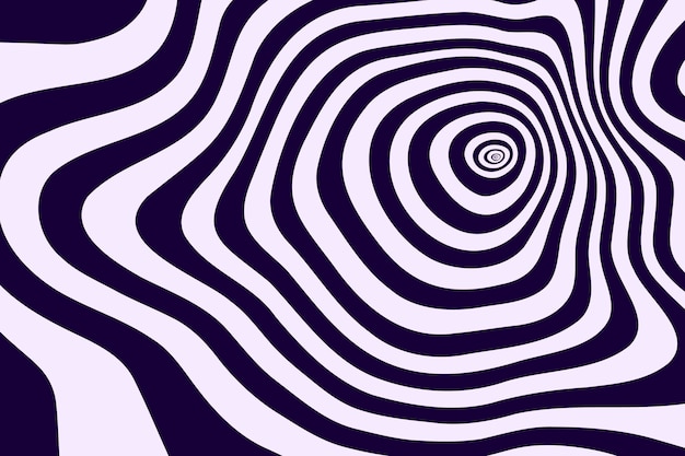 Flat spiral circle background