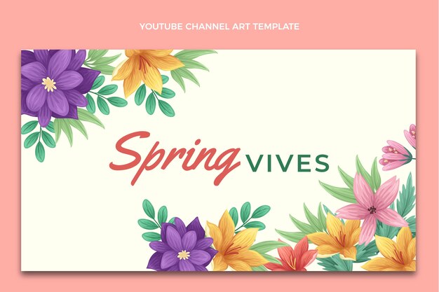 Flat spring youtube channel art