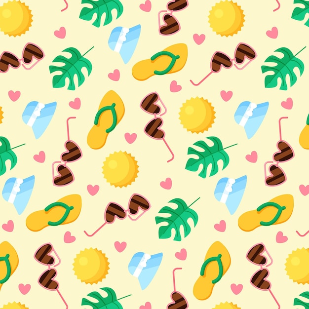 Flat summer pattern