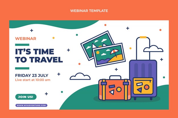 Flat travel webinar