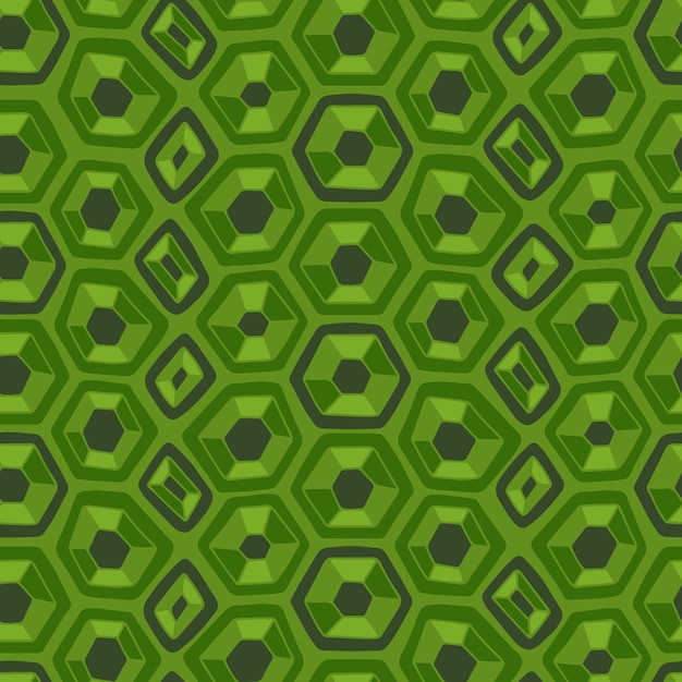 Free vector flat turtle shell pattern