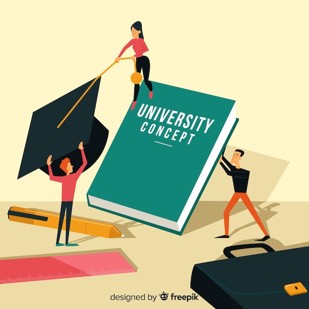 Flat university concept