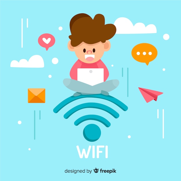 Flat wifi concept