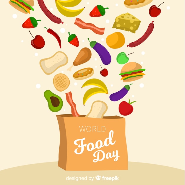 Flat world food day