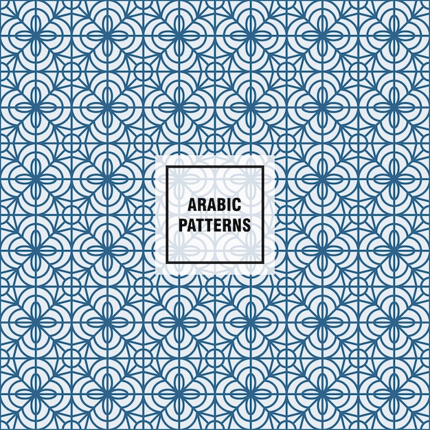 Floral arabic pattern