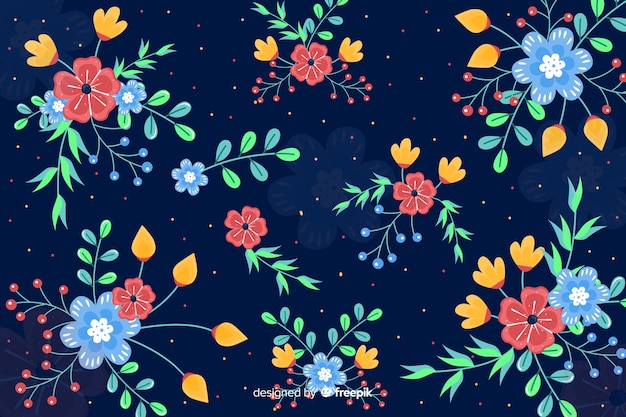 Floral background artwork