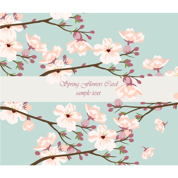 Floral background design