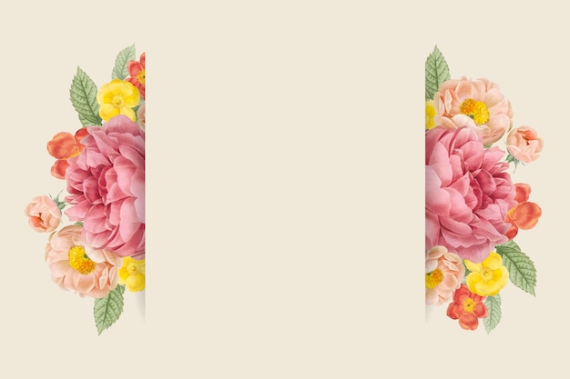 Floral design background