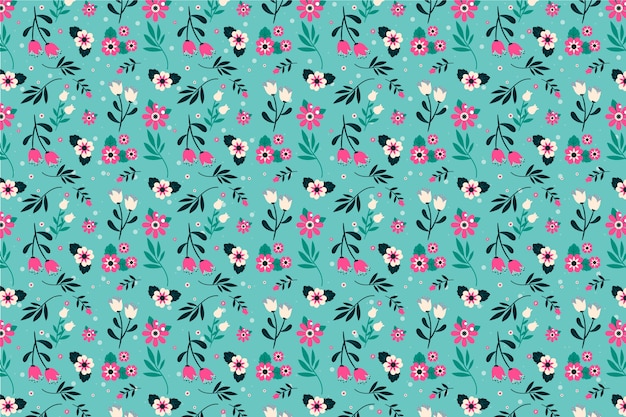 Floral ditsy background