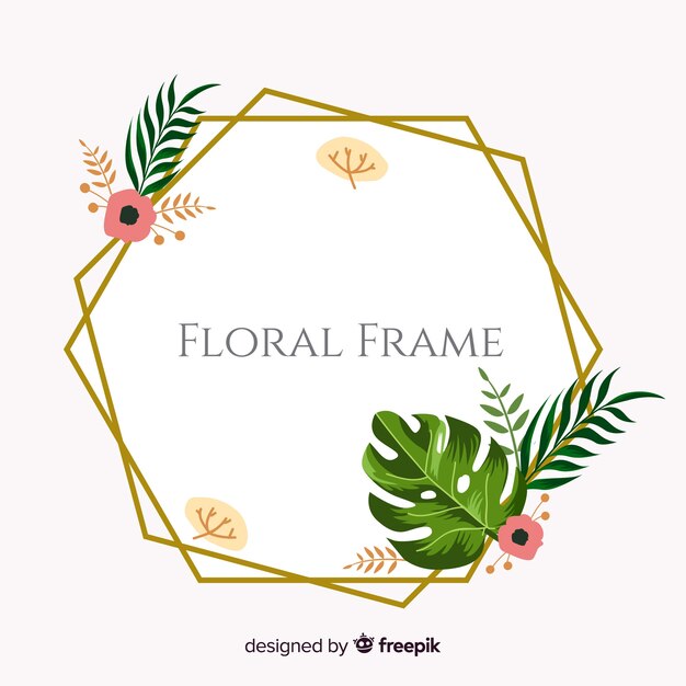 Floral frame