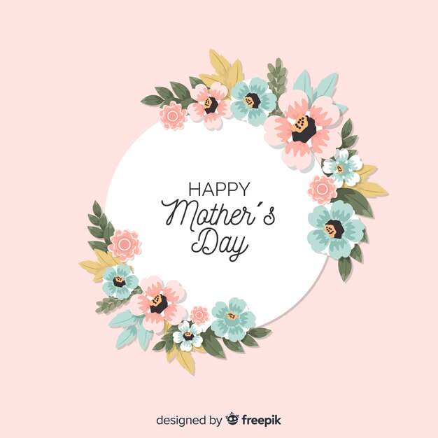 Floral mother's day background