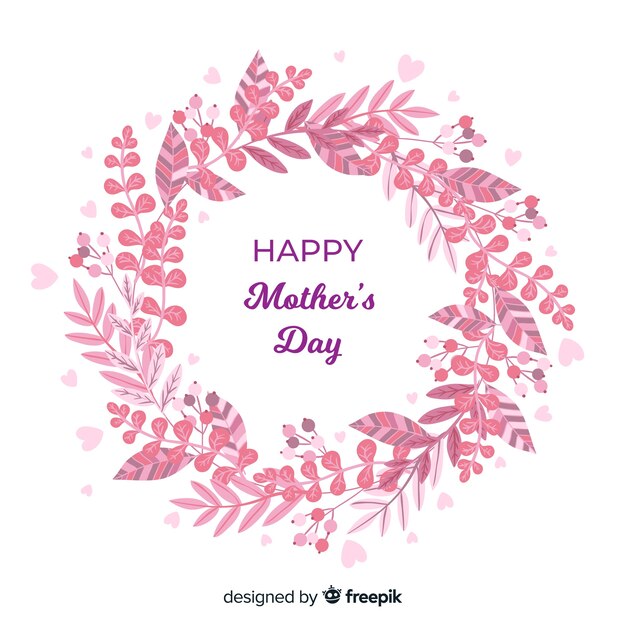 Floral mother's day background