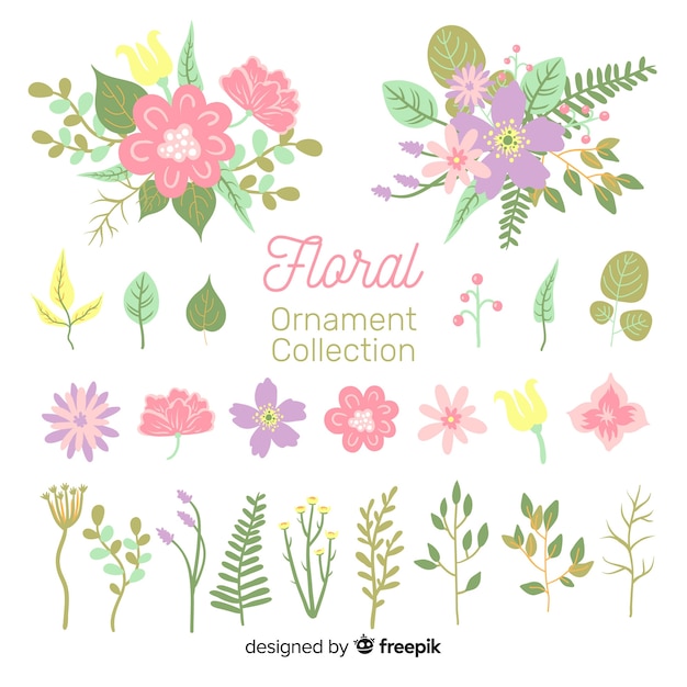 Floral ornament collection