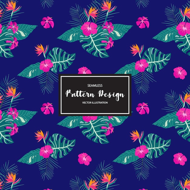 Floral pattern background