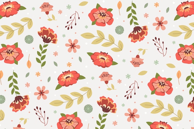 Floral pattern collection concept