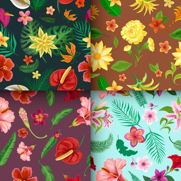 Floral pattern concept