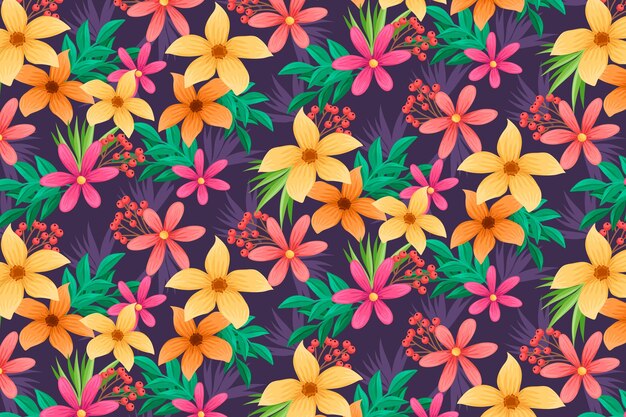 Floral pattern concept