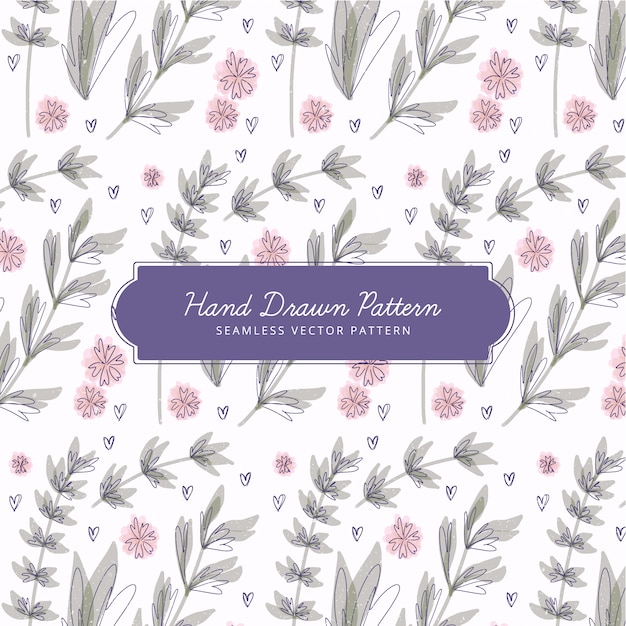 Free vector floral pattern design