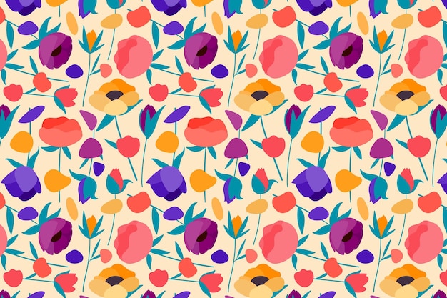 Free Vector floral pattern pack