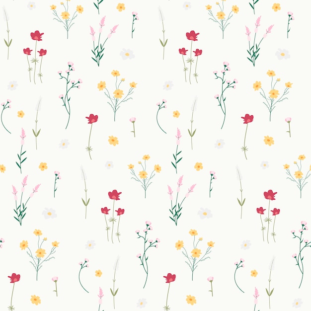 Floral patterned background