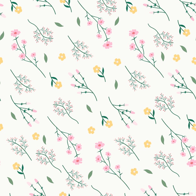 Floral patterned background