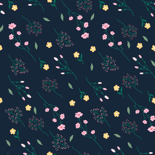 Floral patterned background