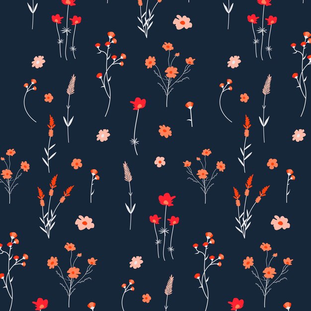 Floral patterned background