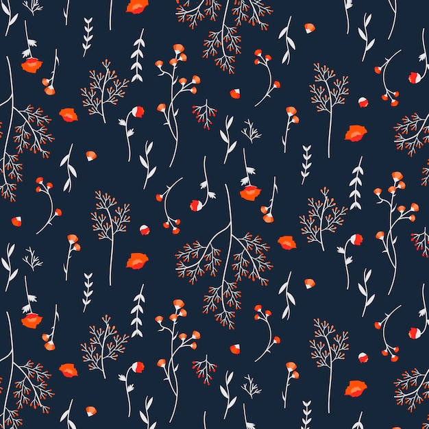 Floral patterned background