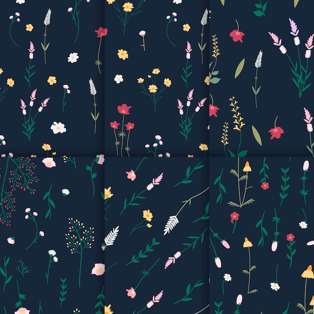 Floral patterned background