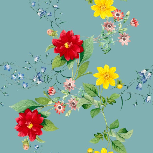 Floral patterned background