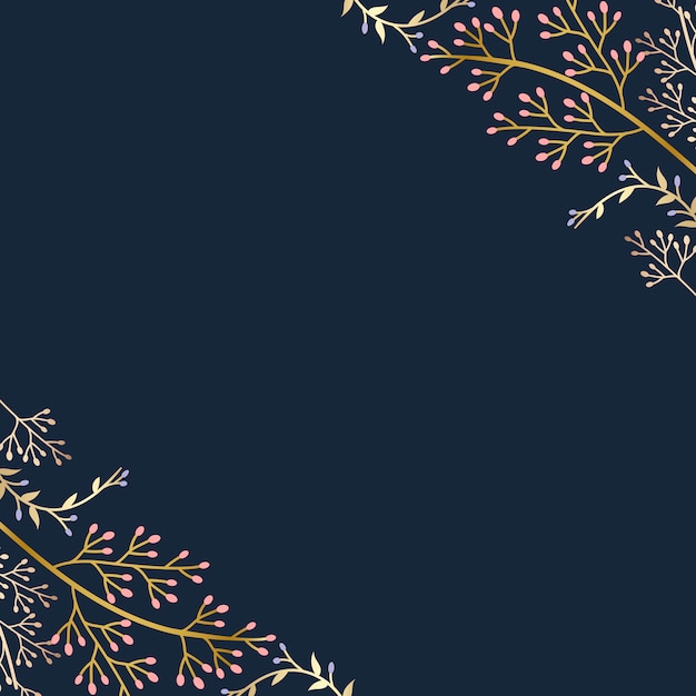 Free Vector floral summer background