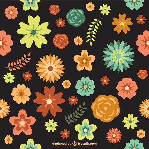 Flower background freebie