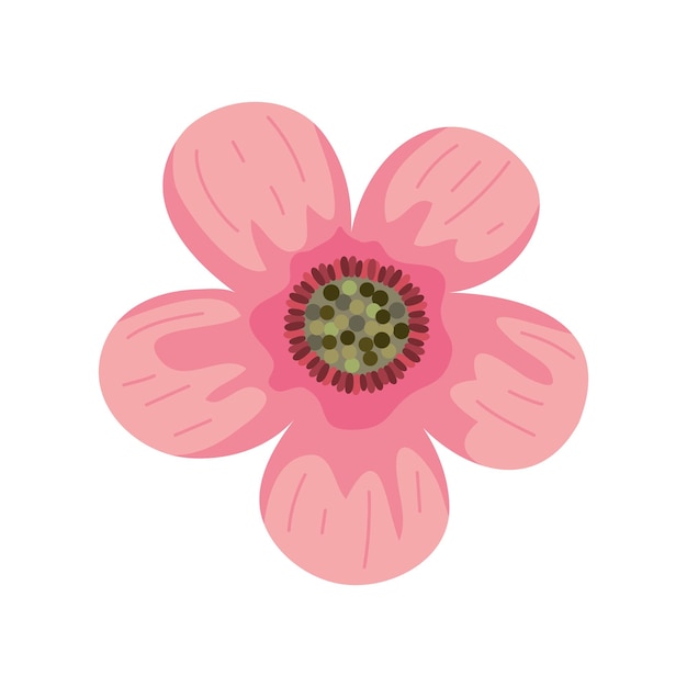 flower isolated icon