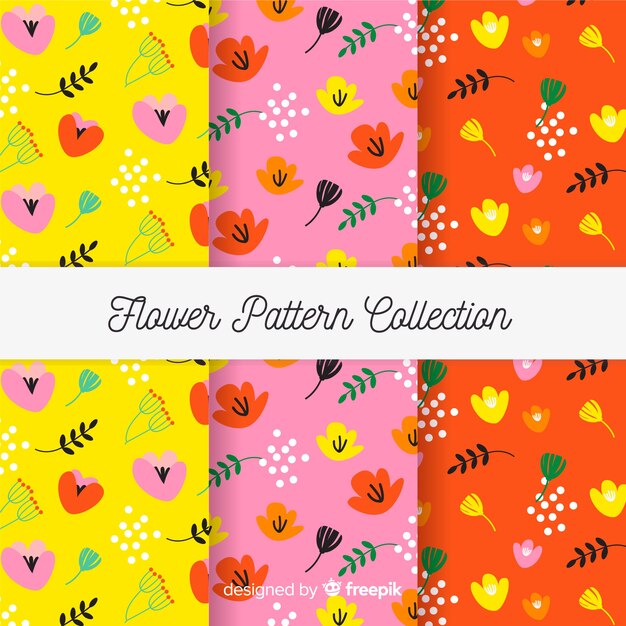 Flower pattern collection