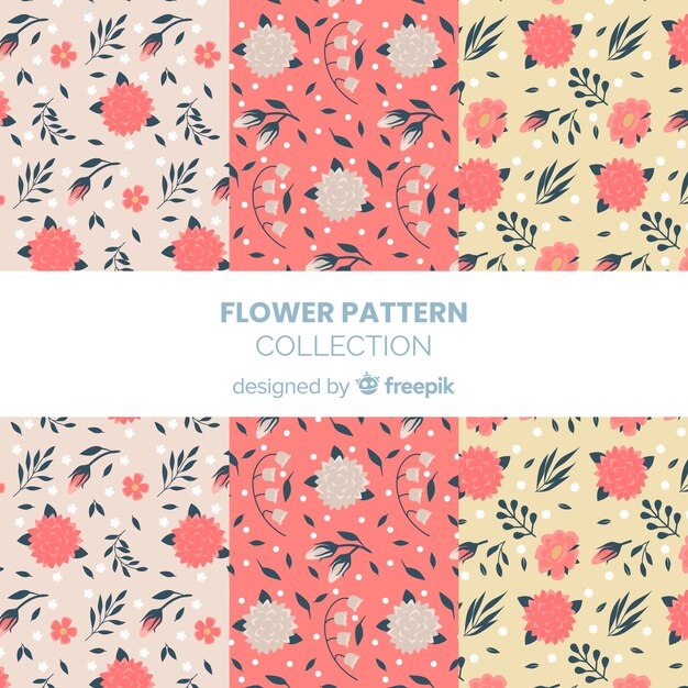 Flower pattern collection