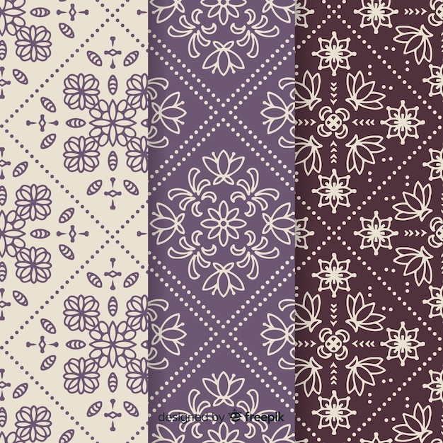 Flower pattern collection